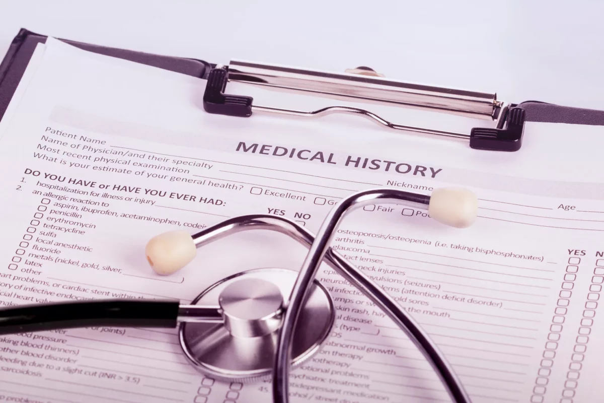 how far back can an insurance company request medical records